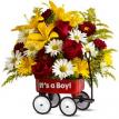 baby's first wagon bouquet